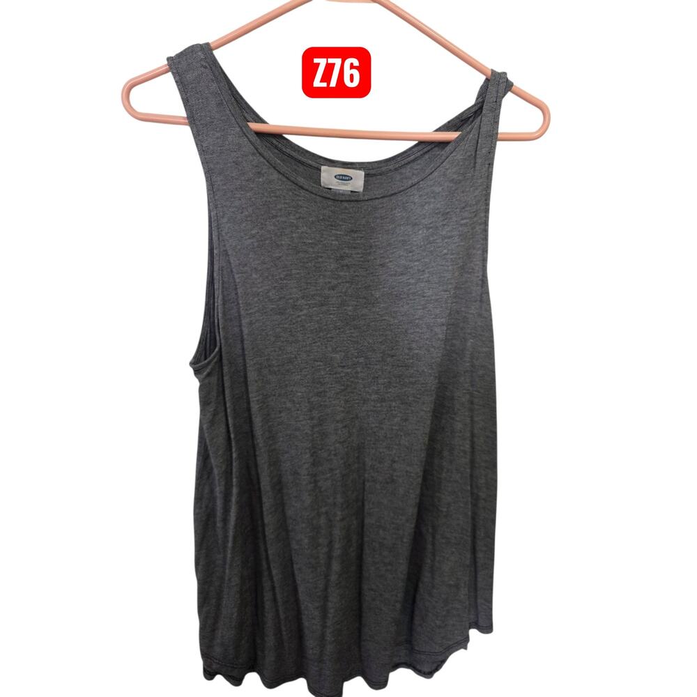Z76 * Old Navy striped flowy tank Black/White Stripe XL